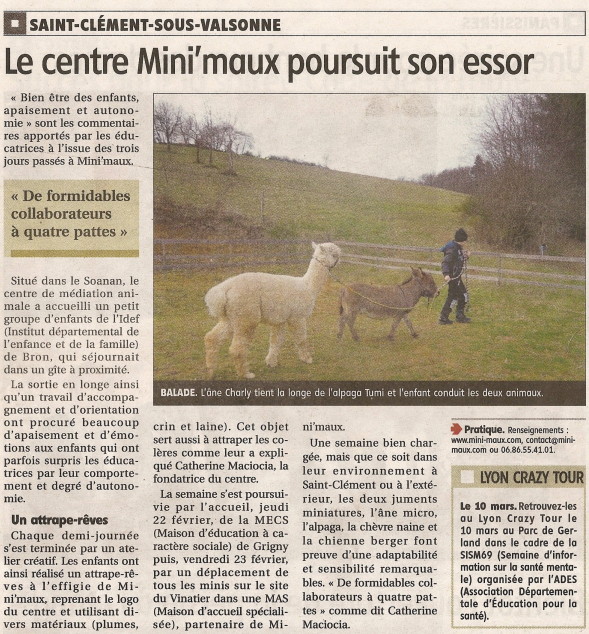 Article Le Pays du 1er mars 2018